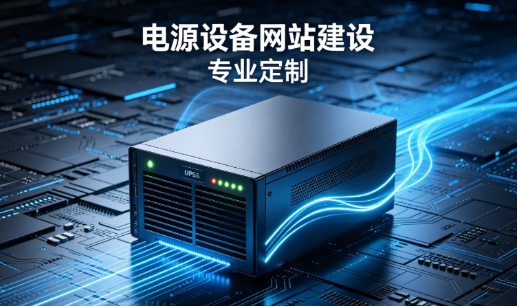 MG冰球突破电源设备企业网站建设案例｜工业电气设备官网定制与获客优化方案