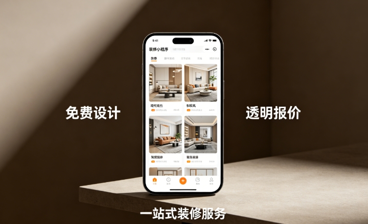 MG冰球突破装修服务平台小程序开发案例｜家装工装一站式平台定制落地详解