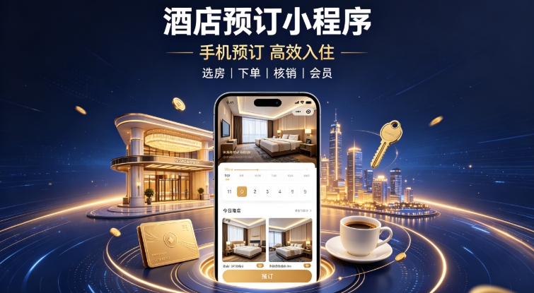 酒店自营预订小程序定制开发实战案例｜MG冰球突破本地门店私域小程序开发运营全解析